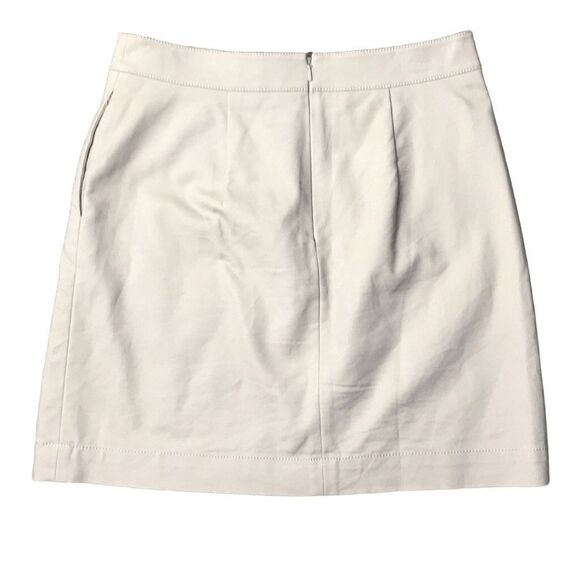 Michael Michael Kors Tan Lace-Up Mini Skirt Size 2 Y2K Corset Punk Mini Edgy Alt - Picture 3 of 4